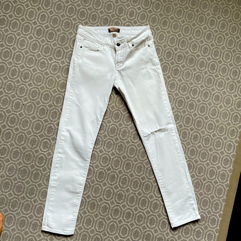 Paige white denim